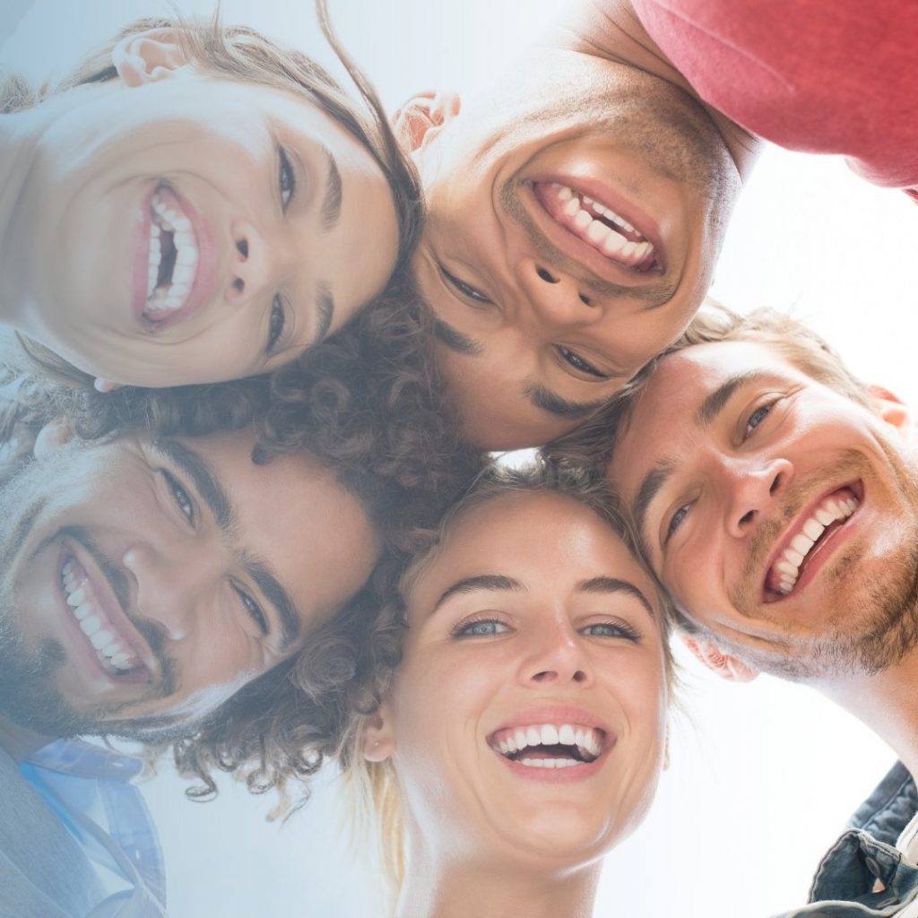 people smiling | arestin 